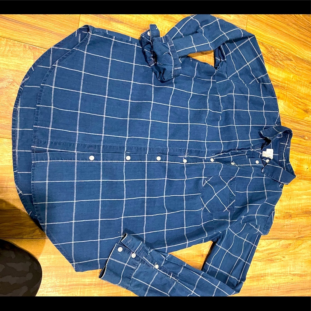 A new day button down
